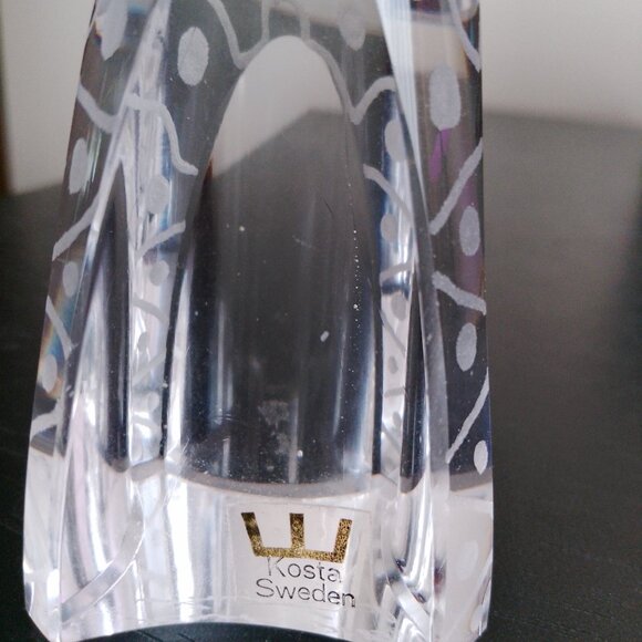 Stunning Crystal Giraffe by Kosta Sweden - Picture 3 of 3